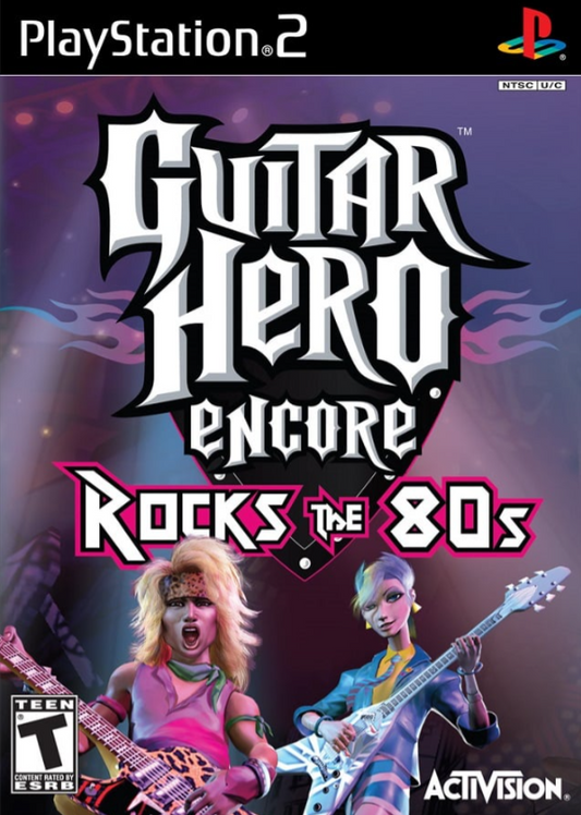 Guitar Hero Encore Rocks The 80'S Playstation 2