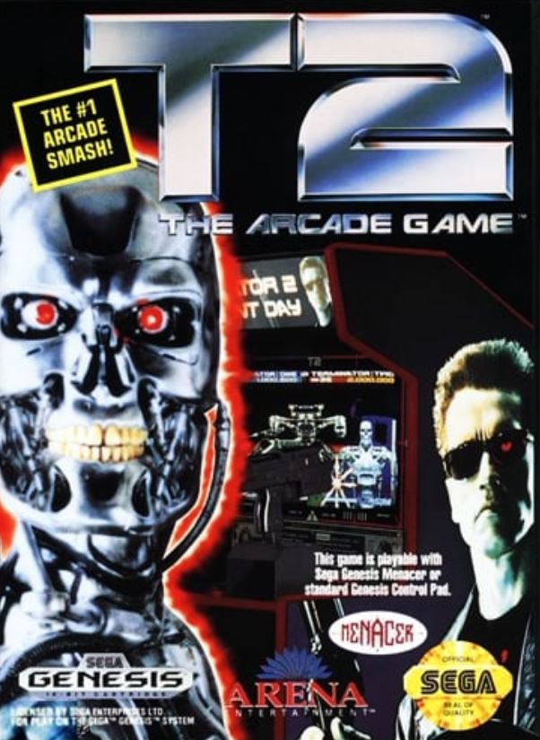 T2 The Arcade Game Sega Genesis