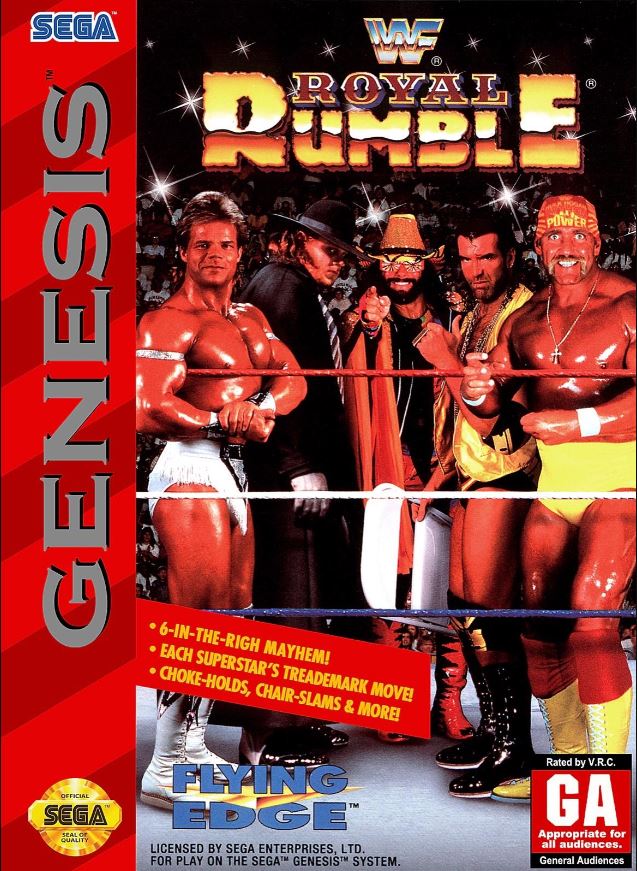 WWF Royal Rumble Sega Genesis