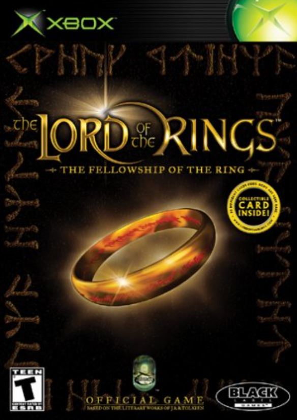 Lord Of The Rings Fellowship Of The Ring Xbox