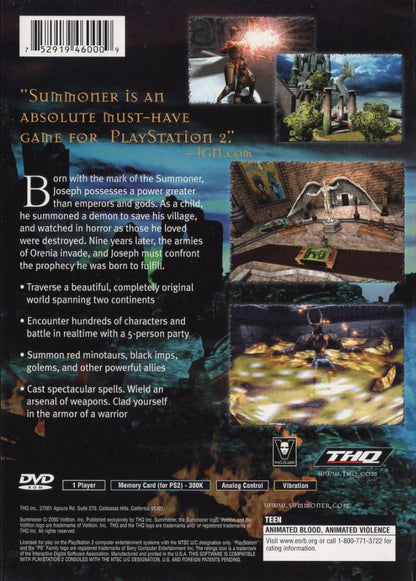 Summoner Playstation 2