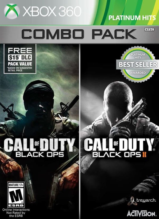 Call of Duty Black Ops I and II Combo Pack Xbox 360