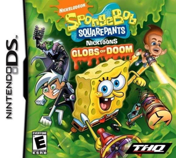 SpongeBob SquarePants Featuring Nicktoons Globs Of Doom Nintendo DS