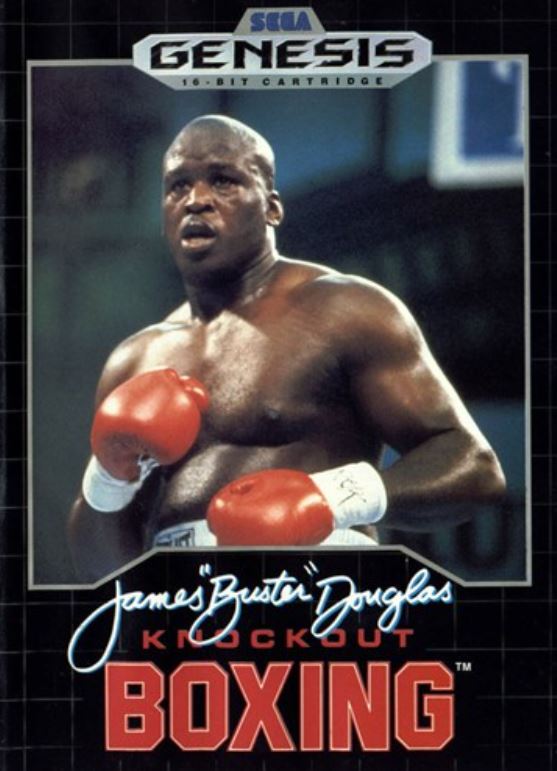 James Buster Douglas Knockout Boxing Sega Genesis
