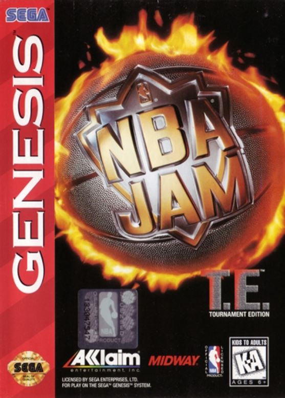 NBA Jam Tournament Edition Sega Genesis