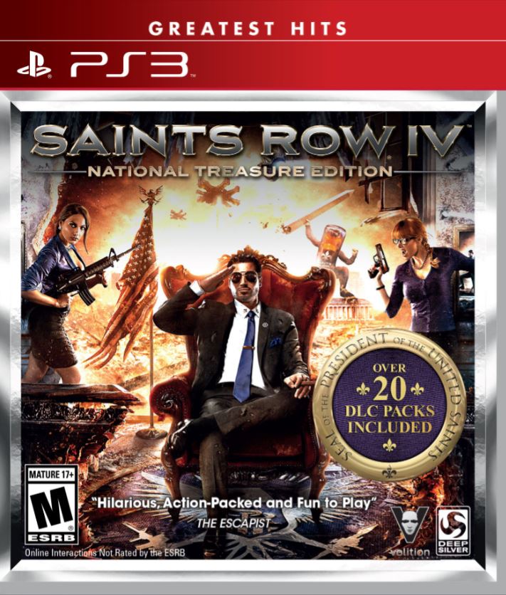 Saints Row IV: National Treasure Edition Playstation 3
