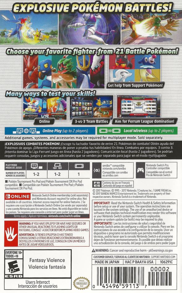 Pokken Tournament DX Nintendo Switch