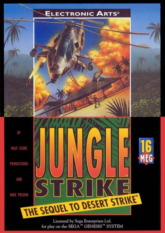 Jungle Strike Sega Genesis