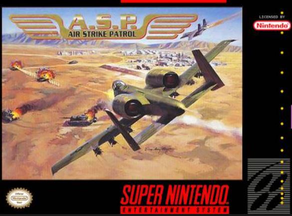 A.S.P. Air Strike Patrol Super Nintendo