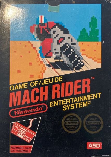 Mach Rider [5 Screw] NES