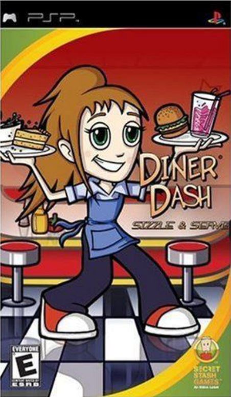 Diner Dash Sizzle And Serve PSP