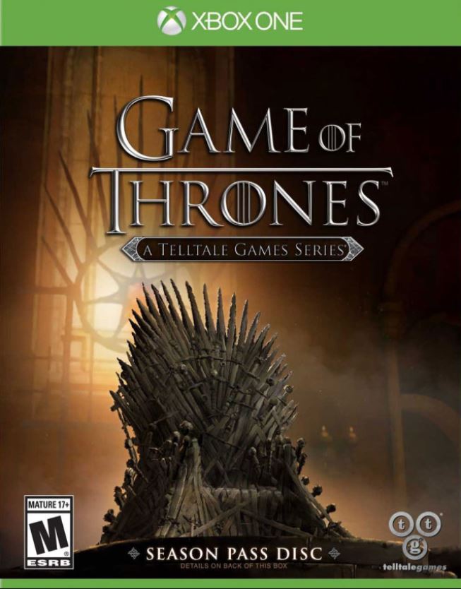 Game Of Thrones A Telltale Games Series Xbox One