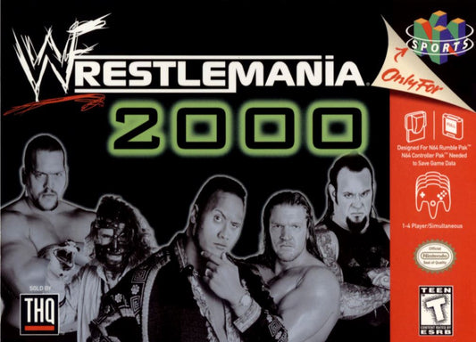 WWF Wrestlemania 2000 Nintendo 64