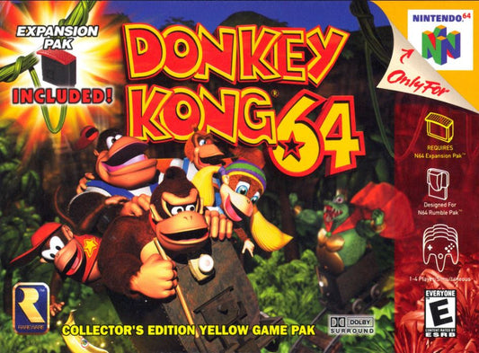Donkey Kong 64 Nintendo 64