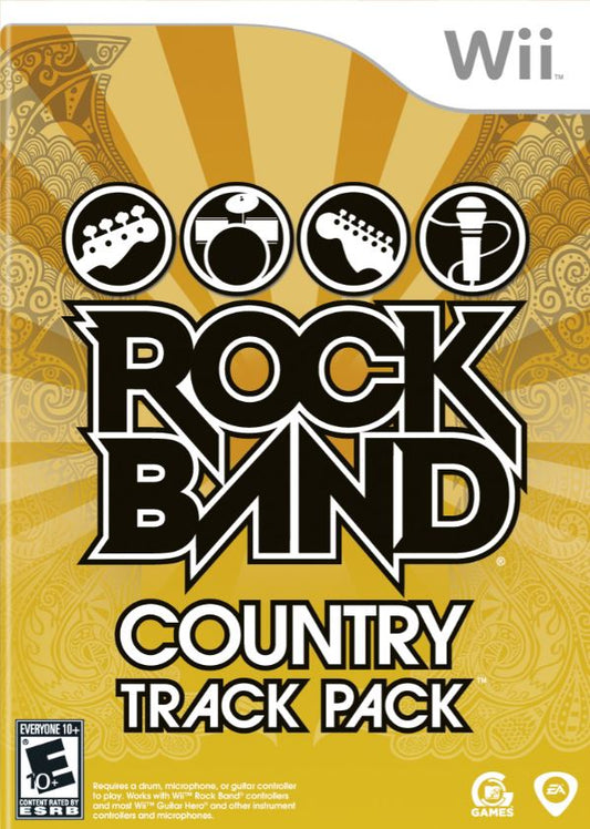Rock Band Country Track Pack Wii