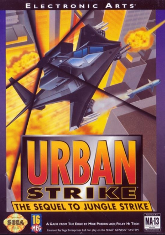 Urban Strike Sega Genesis