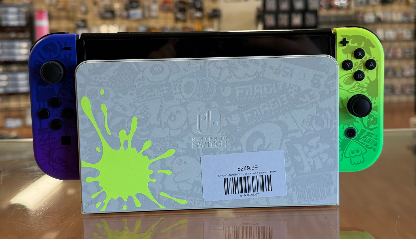 Nintendo Switch OLED [Splatoon 3 Special Edition] Nintendo Switch