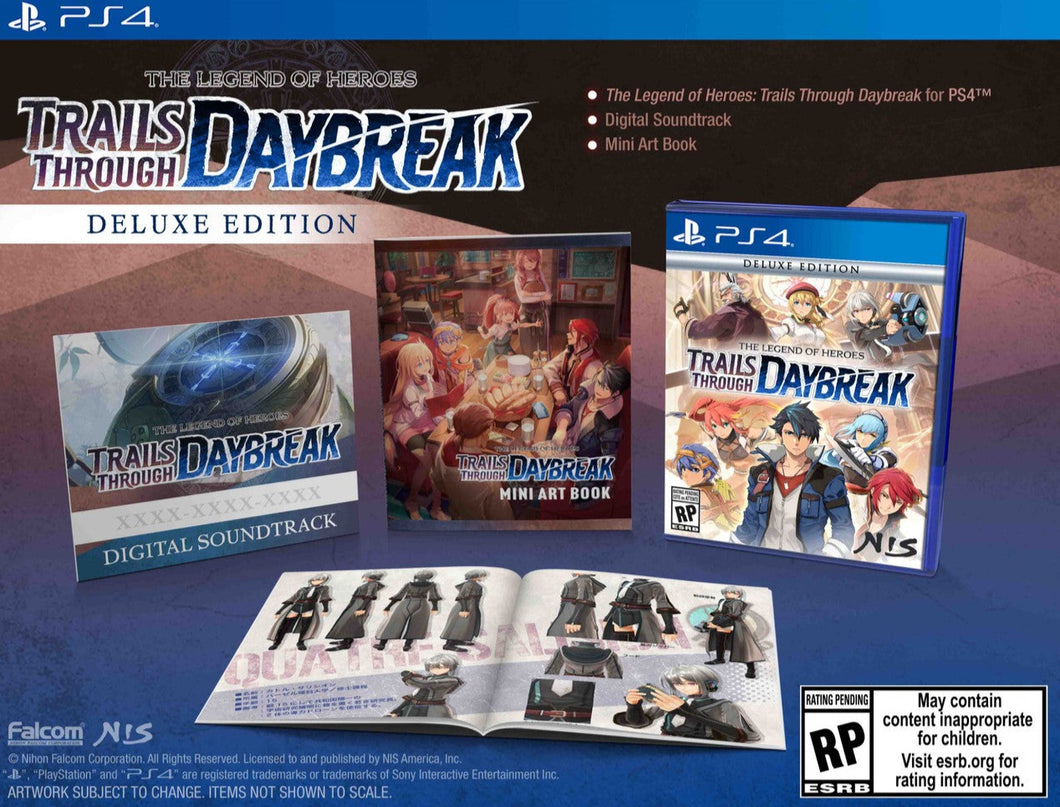 Legend of Heroes: Trails through Daybreak: Deluxe Edition - PS4 [PREORDER] Preorders Due: 07-31-2024