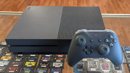 Storm Gray Microsoft Xbox One S 500 GB Console (Model 1681) Xbox One