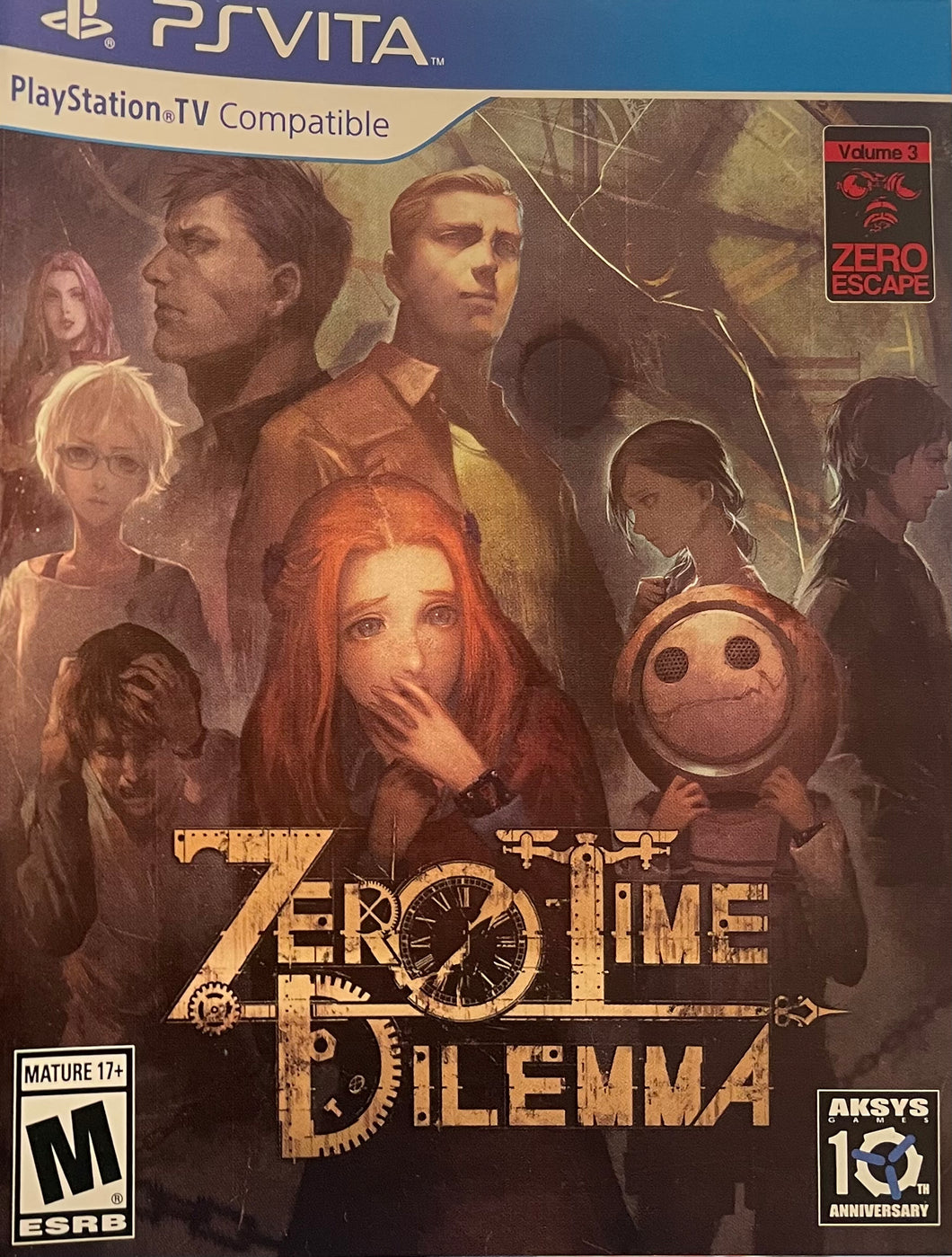 Zero Time Dilemma Playstation Vita