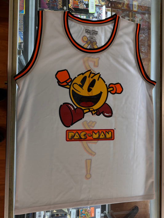 Pac-Man Men’s Size Large Tank Top Jersey Shirt