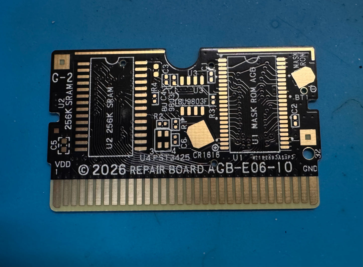NEW Replacement PCB for Game Boy Games | Model AGB-E06-10