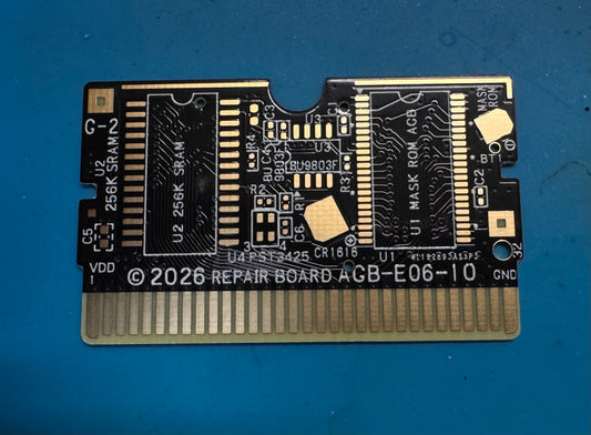 NEW Replacement PCB for Game Boy Games | Model AGB-E06-10