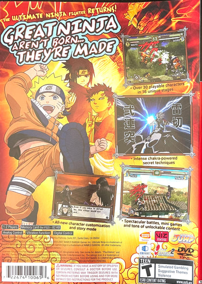 Naruto Ultimate Ninja 2 Playstation 2