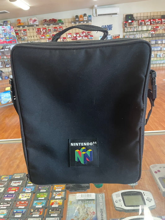 Nintendo 64 Carrying Case Travel Bag Shoulder Strap
