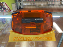 Load image into Gallery viewer, Orange and Blue IPS Modded Gameboy Advance System [AGB-001]

