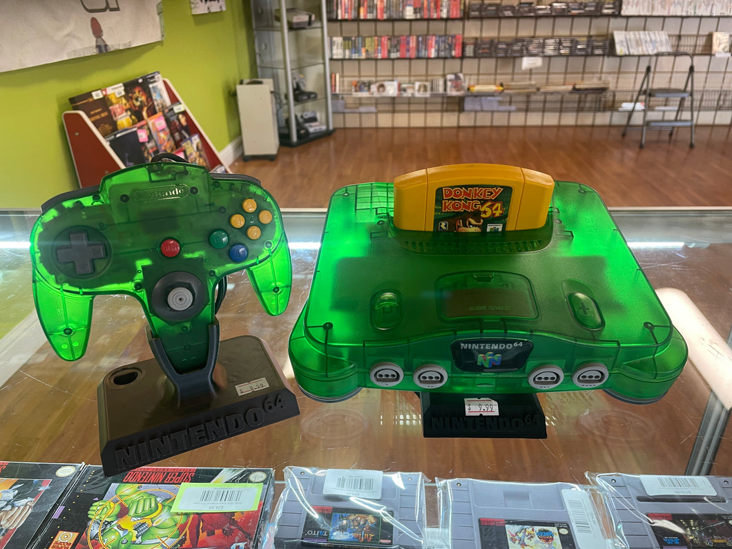 Funtastic Jungle Green Nintendo 64 Bundle