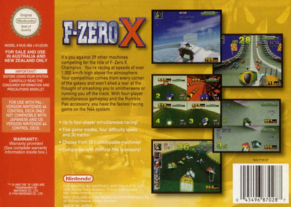 F-Zero X Nintendo 64