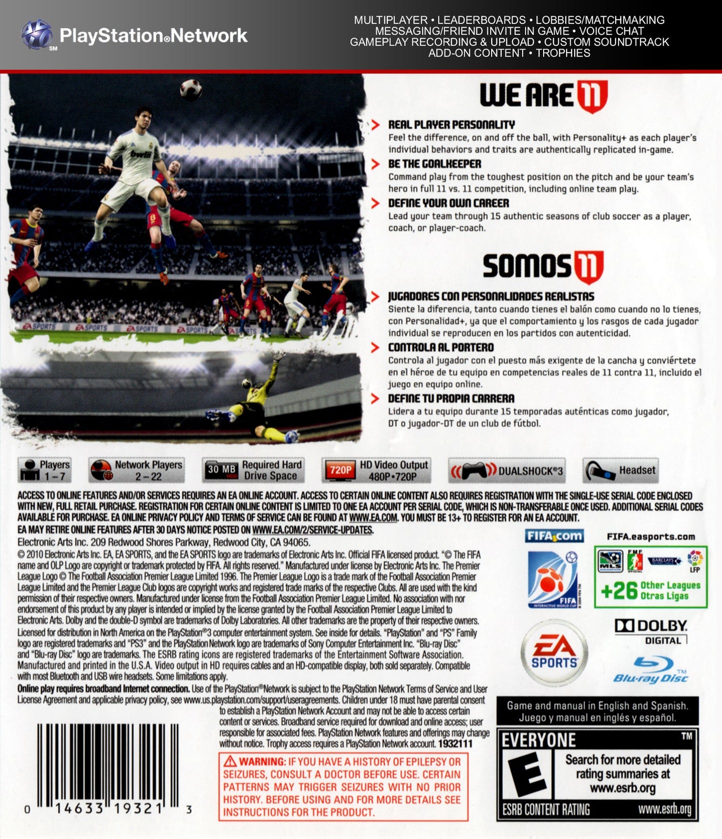 FIFA Soccer 11 Playstation 3