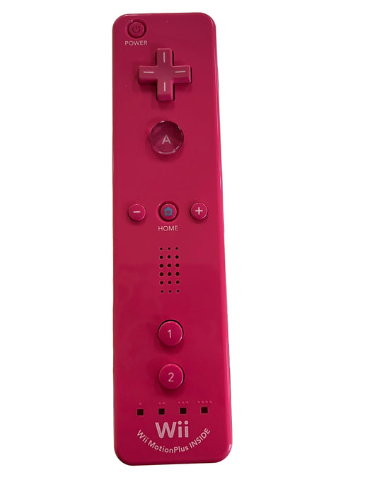 Pink Wii Remote Plus Wii