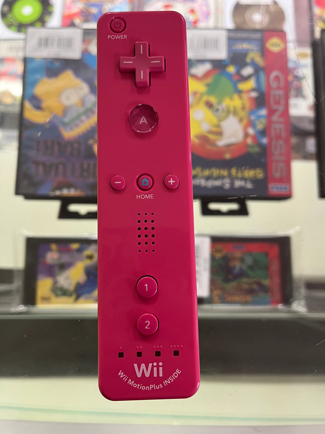 Pink Wii Remote Plus Wii