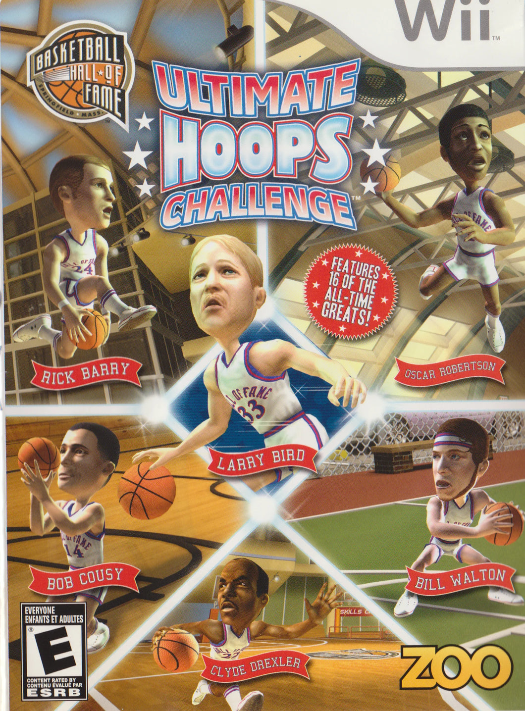 Hall Of Fame Ultimate Hoops Challenge Wii