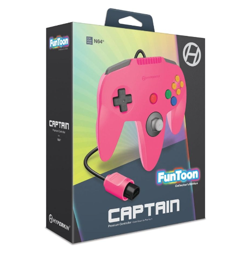 Captain Premium Controller Funtoon Collectors Edition Hero Princess Pink
