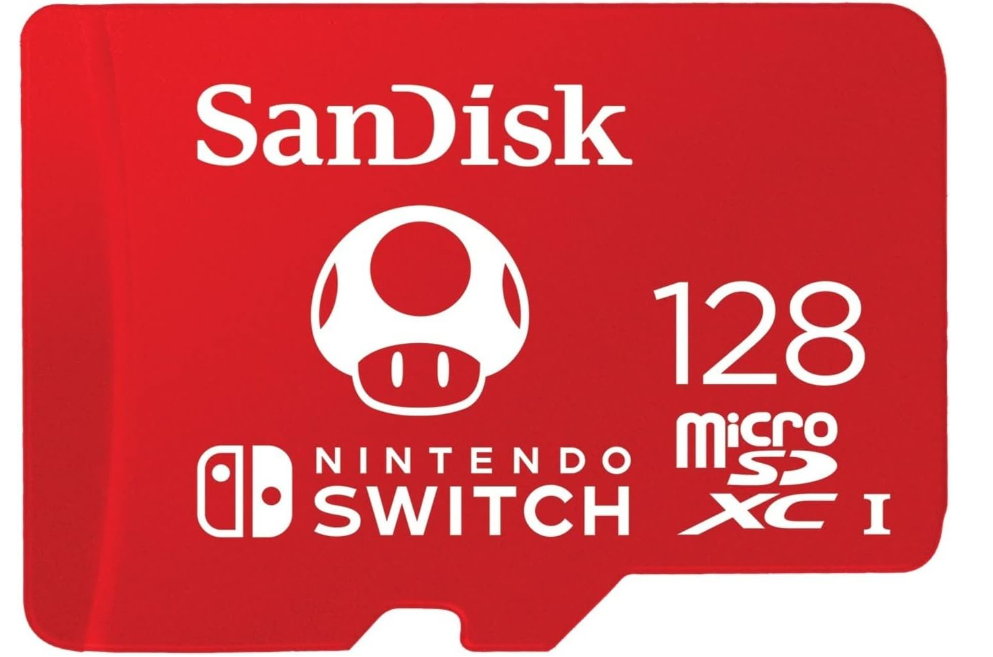 SanDisk 128GB microSDXC Card Licensed for Nintendo Switch