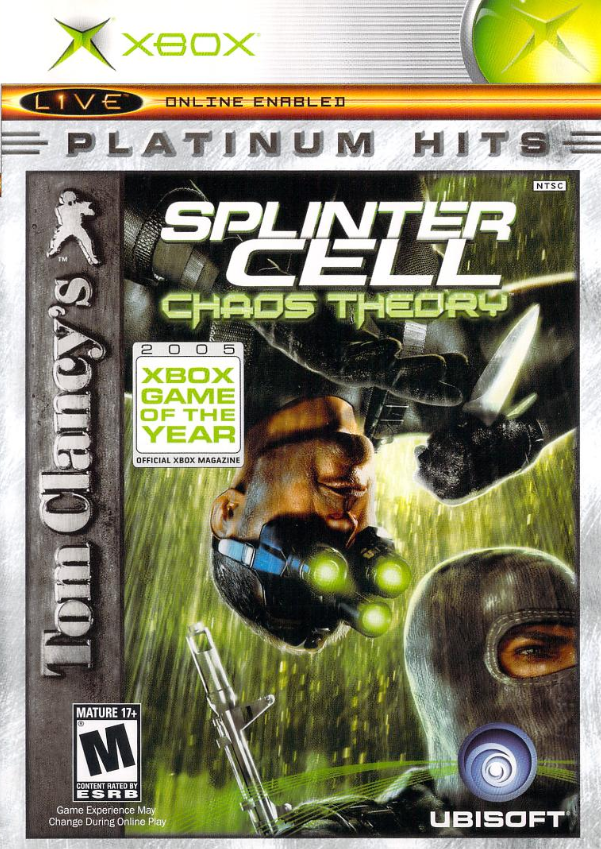 Splinter Cell Chaos Theory [Platinum Hits] Xbox