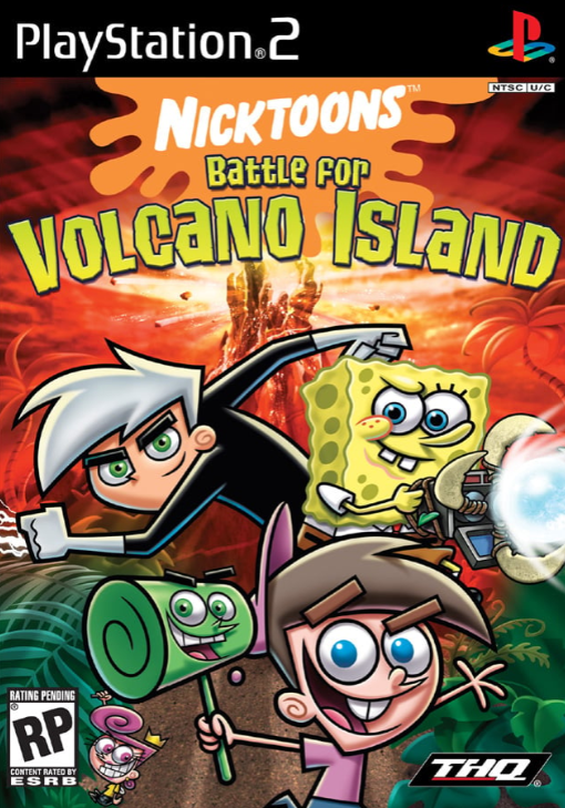 Nicktoons Battle for Volcano Island Playstation 2