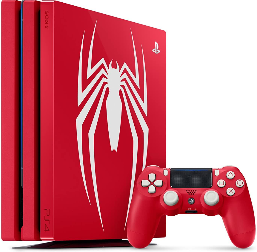 Playstation 4 Pro 1TB Spiderman Console (PS4) CUH-7115B