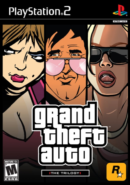 Grand Theft Auto Trilogy Playstation 2