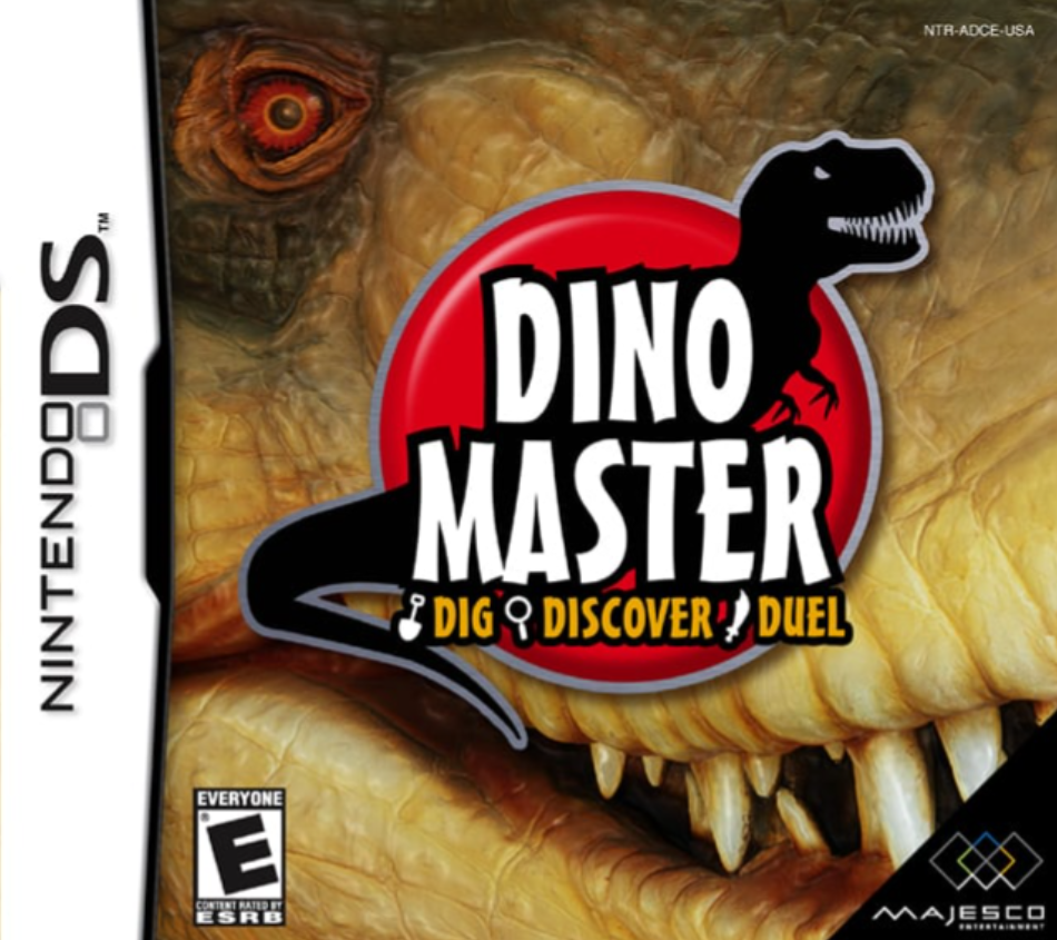 Dino Master Dig Discover Duel Nintendo DS