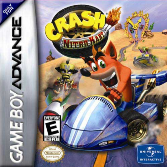 Crash Nitro Kart GameBoy Advance