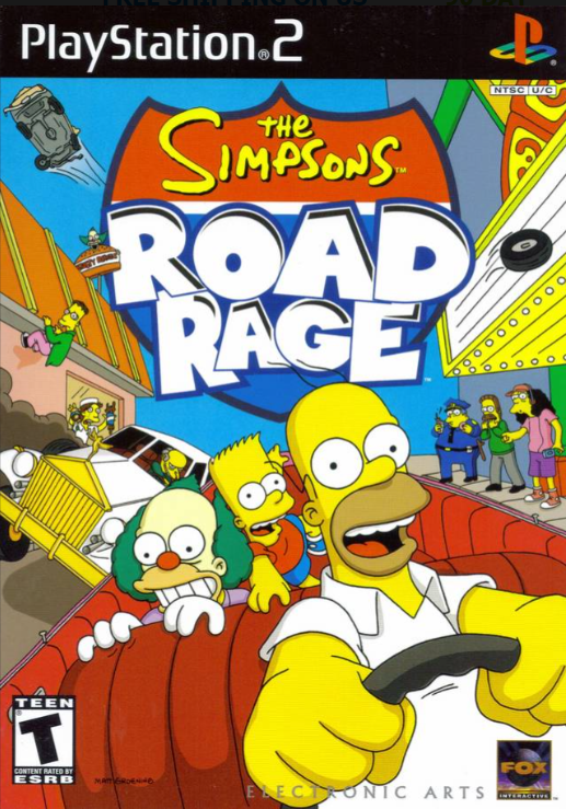 The Simpsons Road Rage Playstation 2