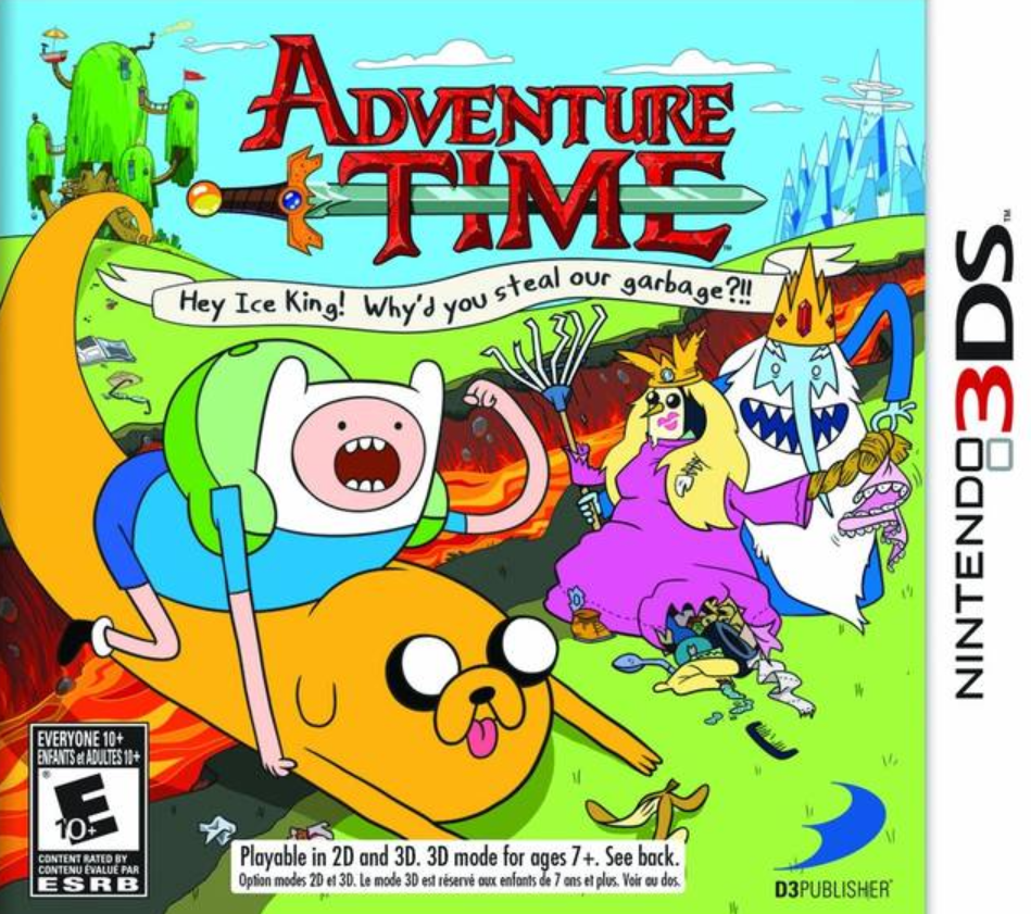 Adventure Time: Hey Ice King Nintendo 3DS