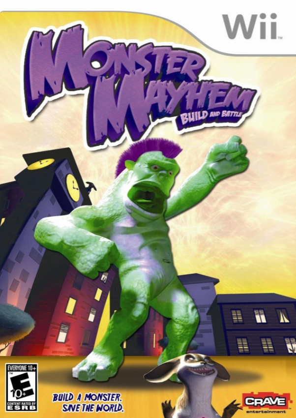 Monster Mayhem: Build And Battle Wii