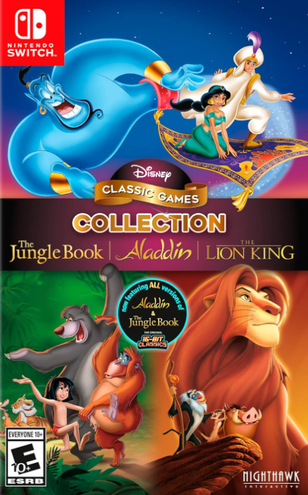 Disney Classic Games Collection: The Jungle Book, Aladdin, & The Lion King Nintendo Switch