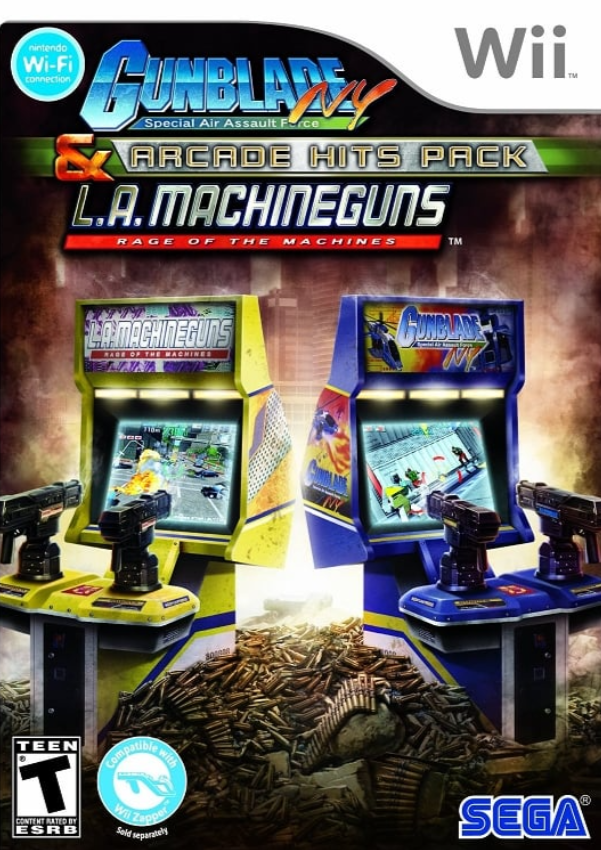 Gunblade NY & LA Machineguns Arcade Hits Pack Wii