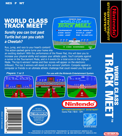 World Class Track Meet NES